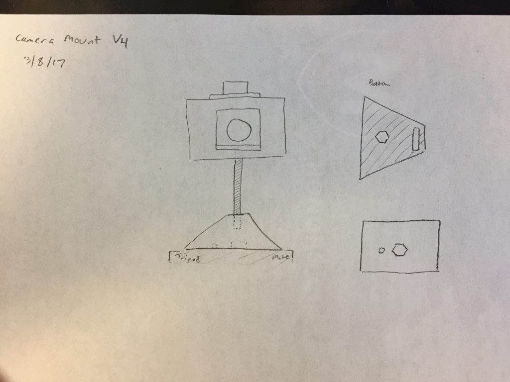 Camera Mount v4 Sketch